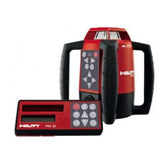 Laser rotační HILTI PR 25 IF